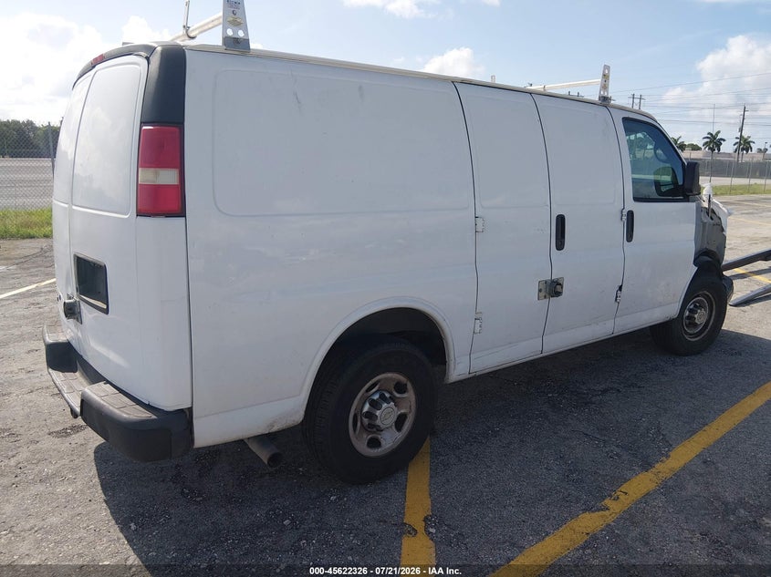 Vin: 1gcwgfca7b1119917, lot: 46120792, chevrolet express 2500 work van 20114