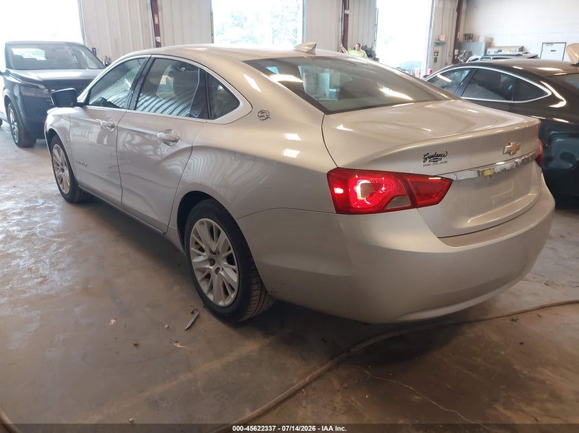 Vin: 1g11z5sa7gu163155, lot: 46120803, chevrolet impala ls 20163