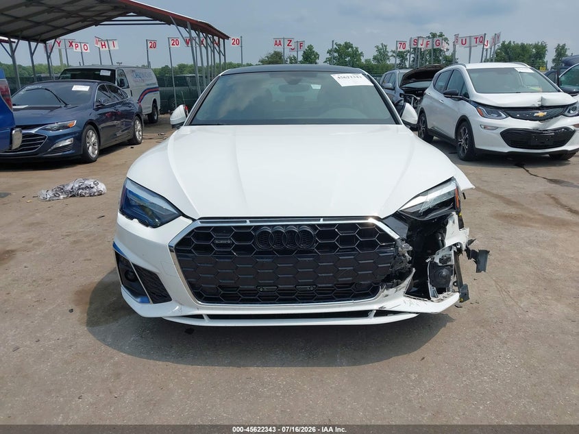 2022 Audi A5 Sportback Premium 45 Tfsi S Line Quattro S Tronic VIN: WAUDACF58NA029361 Lot: 45622343