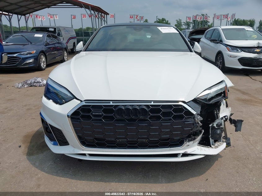 2022 Audi A5 Sportback Premium 45 Tfsi S Line Quattro S Tronic VIN: WAUDACF58NA029361 Lot: 45622343