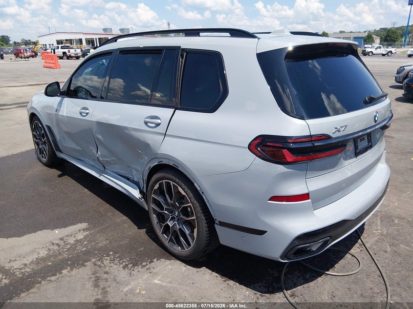 Vin: 5ux23em08r9t90103, lot: 46120821, bmw x7 xdrive40i 20243