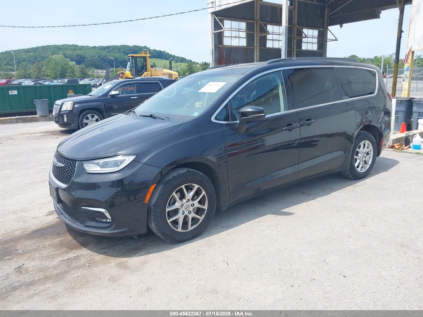 Vin: 2c4rc1bg9nr132590, lot: 46120833, chrysler pacifica touring l 20222