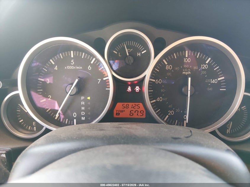 2007 Mazda Mx-5 Miata VIN: JM1NC25F870126722 Lot: 45622402