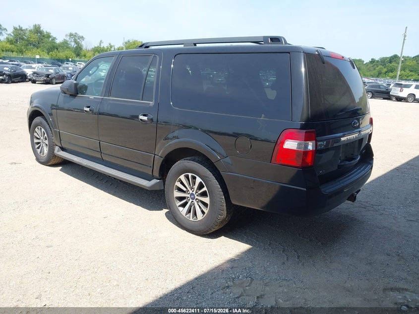 Vin: 1fmjk1ht3hea15802, lot: 46120877, ford expedition el king ranch/xlt 20173