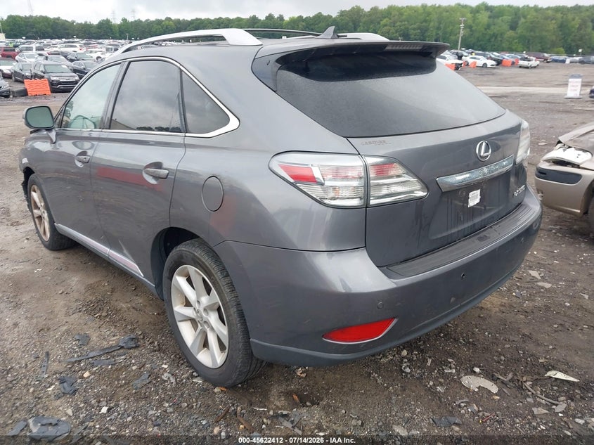 2012 LEXUS RX 350 auction photo 3