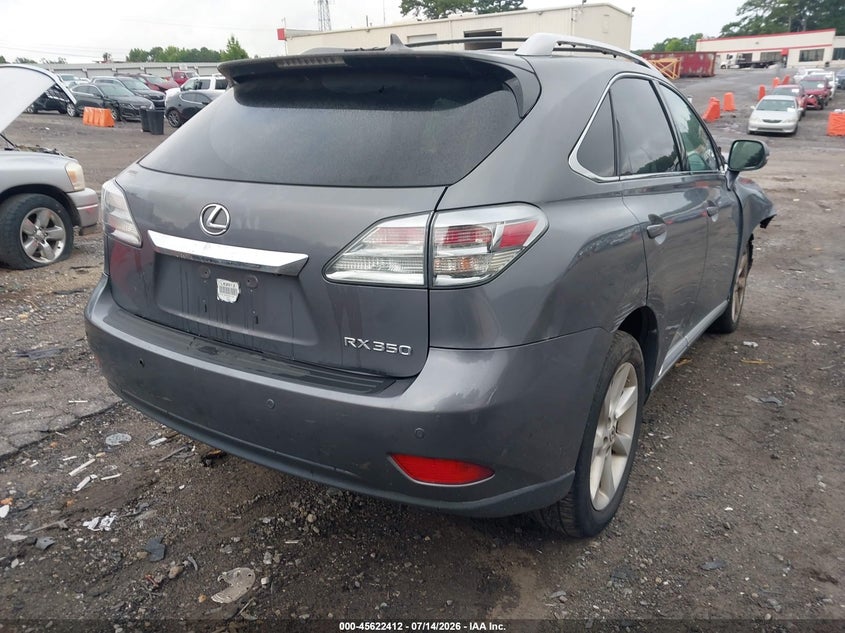 2012 LEXUS RX 350 auction photo 4