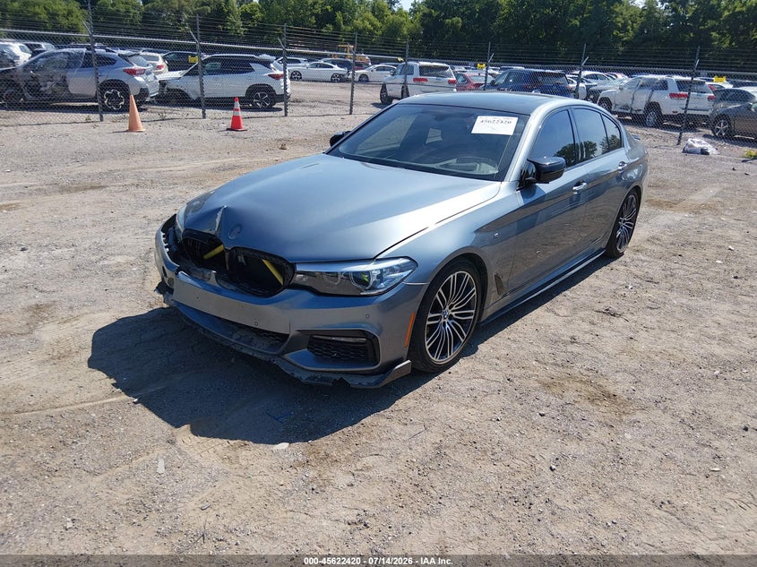 Vin: wbaja5c38hg896777, lot: 46120886, bmw 530i 20172