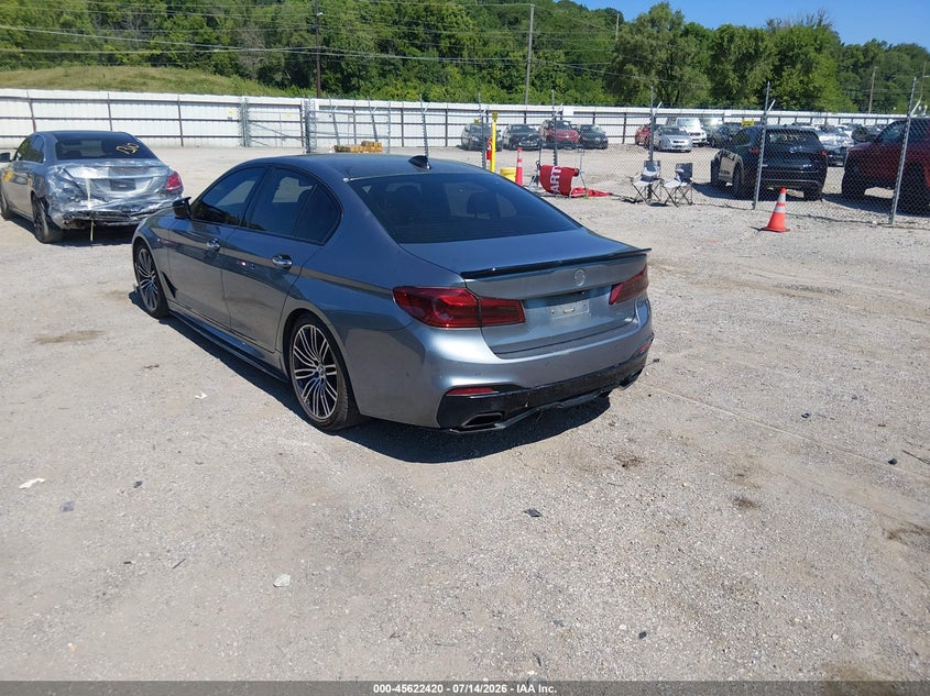Vin: wbaja5c38hg896777, lot: 46120886, bmw 530i 20173