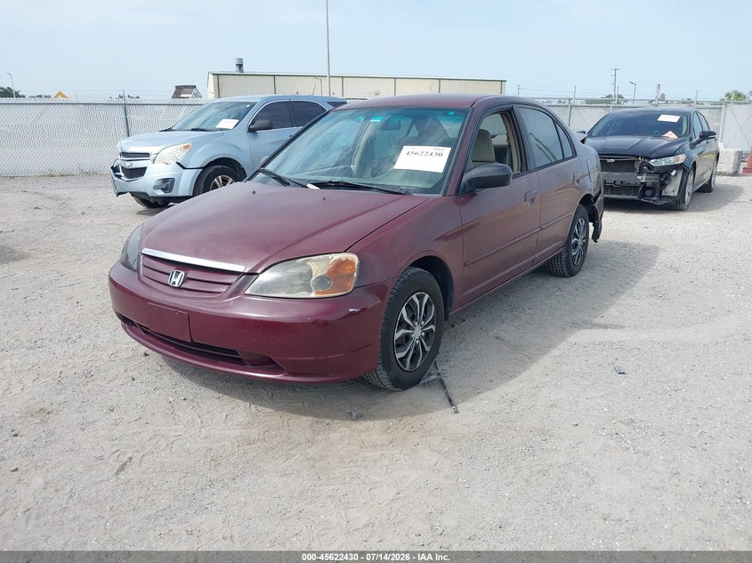 2002 HONDA CIVIC auction photo 2