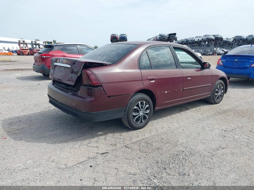 2002 HONDA CIVIC auction photo 4