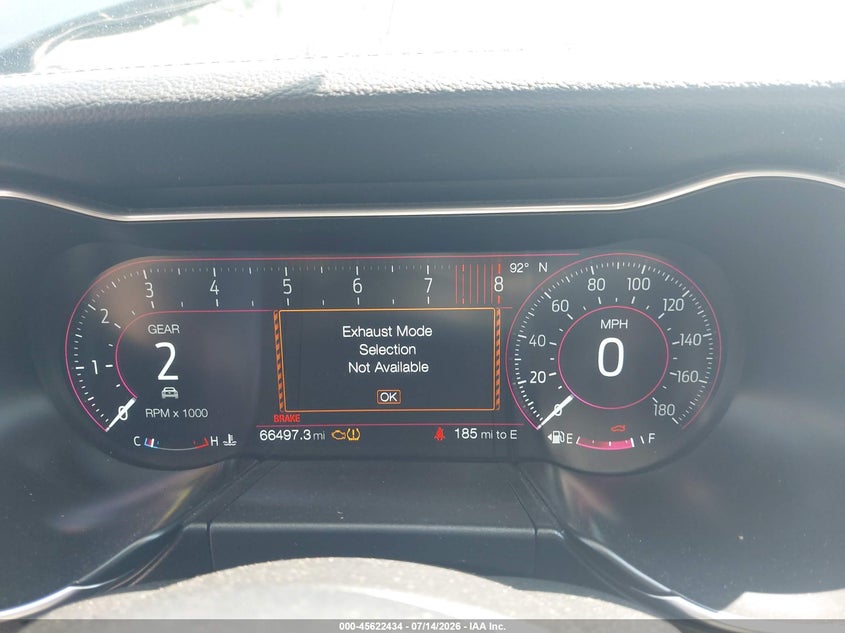 2019 FORD MUSTANG auction photo 7