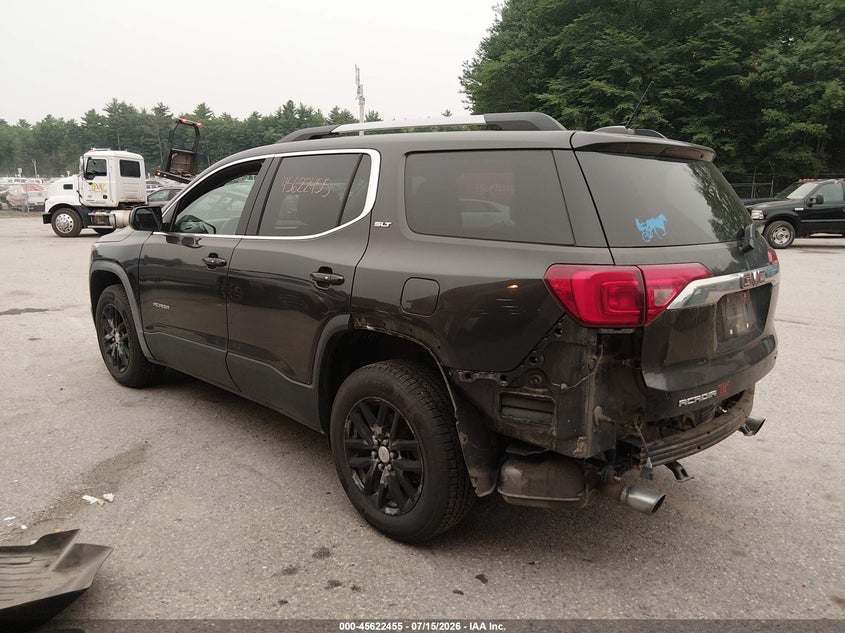 Vin: 1gkknuls5jz166255, lot: 46120921, gmc acadia slt-1 20183