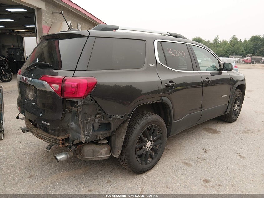 Vin: 1gkknuls5jz166255, lot: 46120921, gmc acadia slt-1 20184