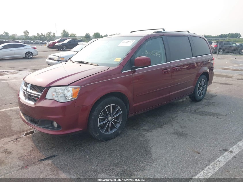Vin: 2c4rdgcg7hr600139, lot: 46120929, dodge grand caravan sxt 20172
