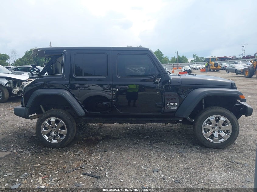 2019 Jeep Wrangler Unlimited Sport S 4X4 VIN: 1C4HJXDG6KW504620 Lot: 45622475
