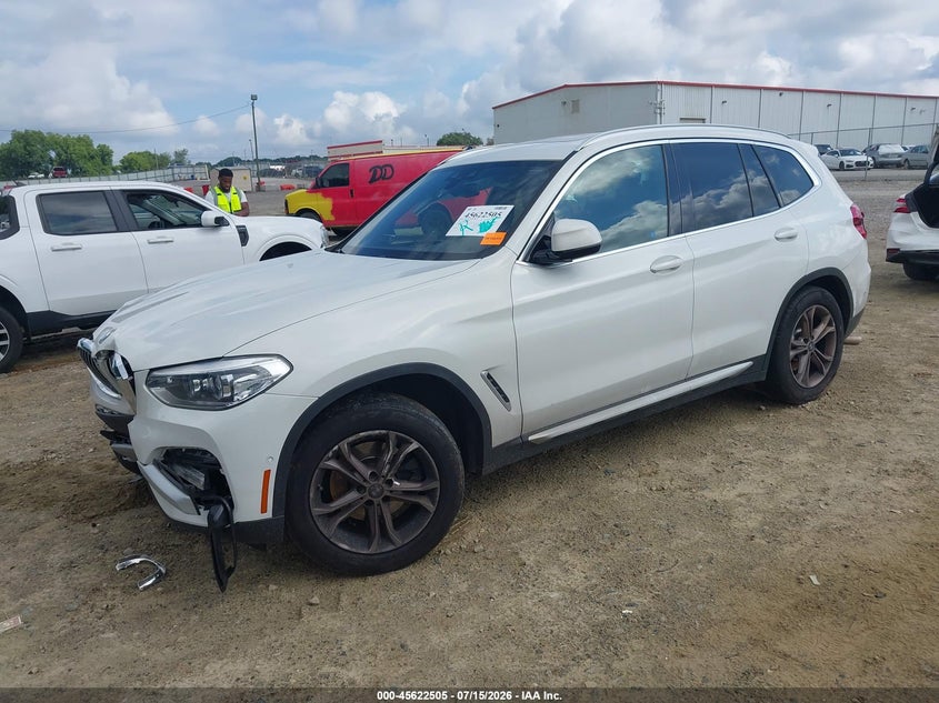2021 BMW X3 Sdrive30I VIN: 5UXTY3C08M9F29475 Lot: 45622505