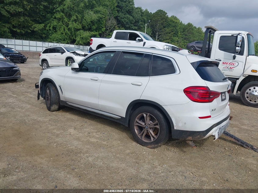 2021 BMW X3 Sdrive30I VIN: 5UXTY3C08M9F29475 Lot: 45622505