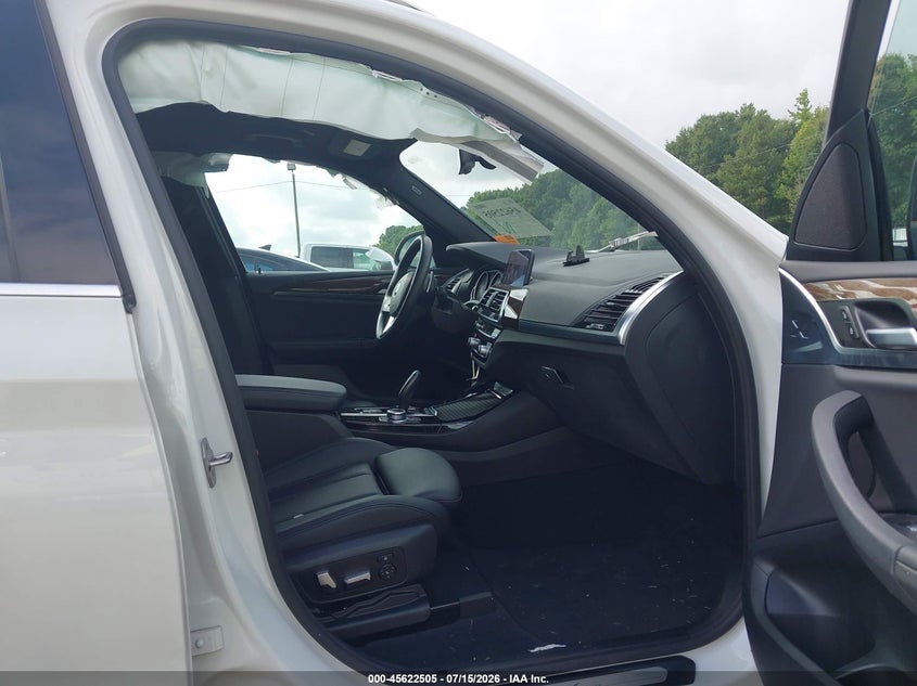 2021 BMW X3 Sdrive30I VIN: 5UXTY3C08M9F29475 Lot: 45622505