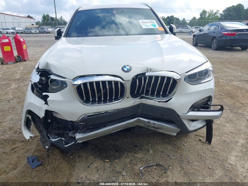 2021 BMW X3 Sdrive30I VIN: 5UXTY3C08M9F29475 Lot: 45622505