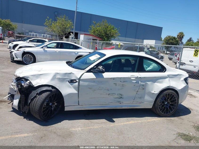 2021 BMW M2 Competition VIN: WBS2U7C02M7H03528 Lot: 45622509