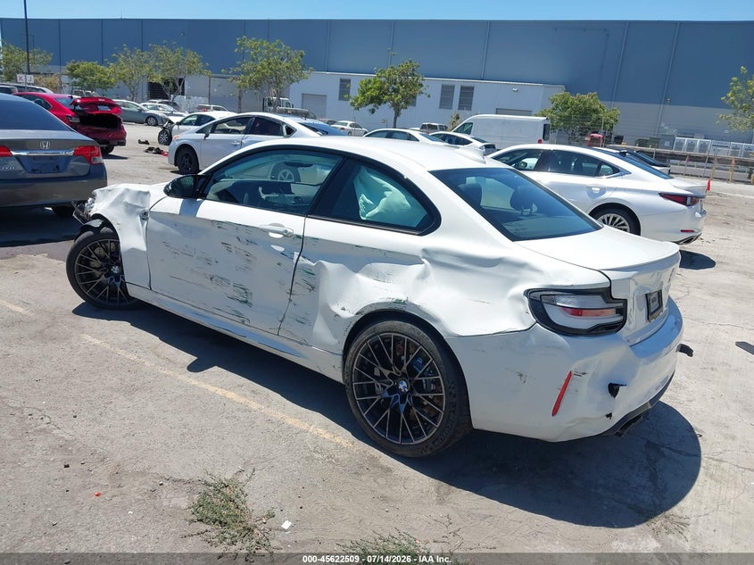 Vin: wbs2u7c02m7h03528, lot: 46120975, bmw m2 competition 20213