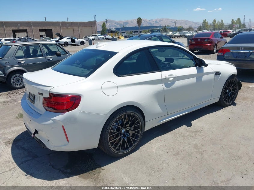 Vin: wbs2u7c02m7h03528, lot: 46120975, bmw m2 competition 20214