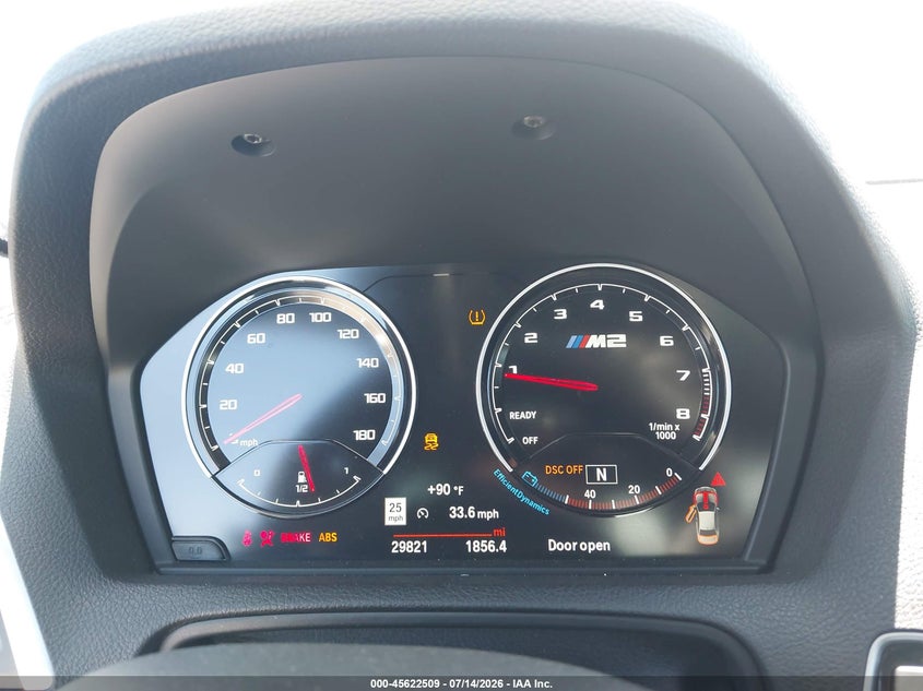 2021 BMW M2 Competition VIN: WBS2U7C02M7H03528 Lot: 45622509