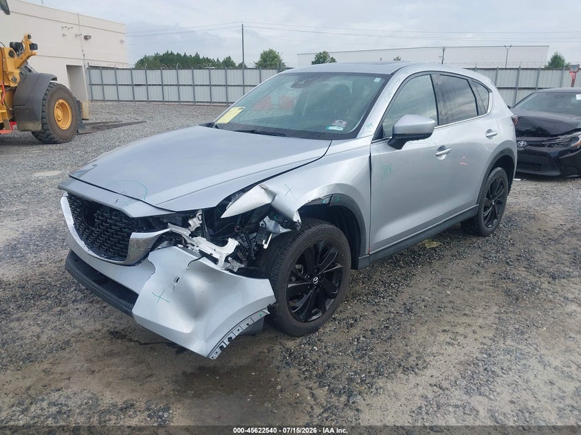 2022 Mazda CX-5, Left Front, IAAI, VIN JM3KFBEM0N1580227 — photo 2