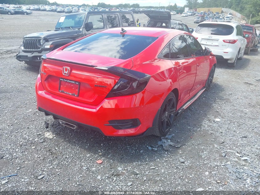 2019 HONDA CIVIC auction photo 4