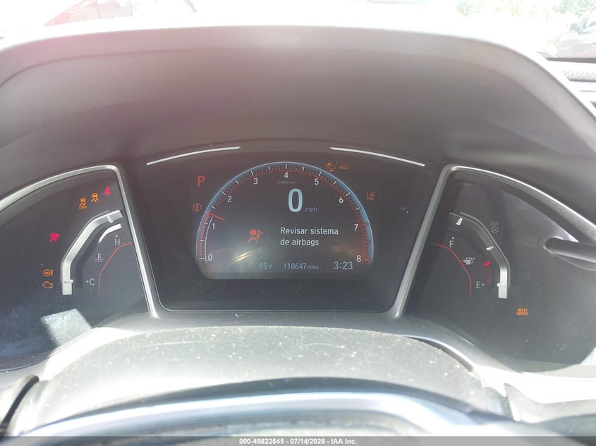 2019 HONDA CIVIC auction photo 7