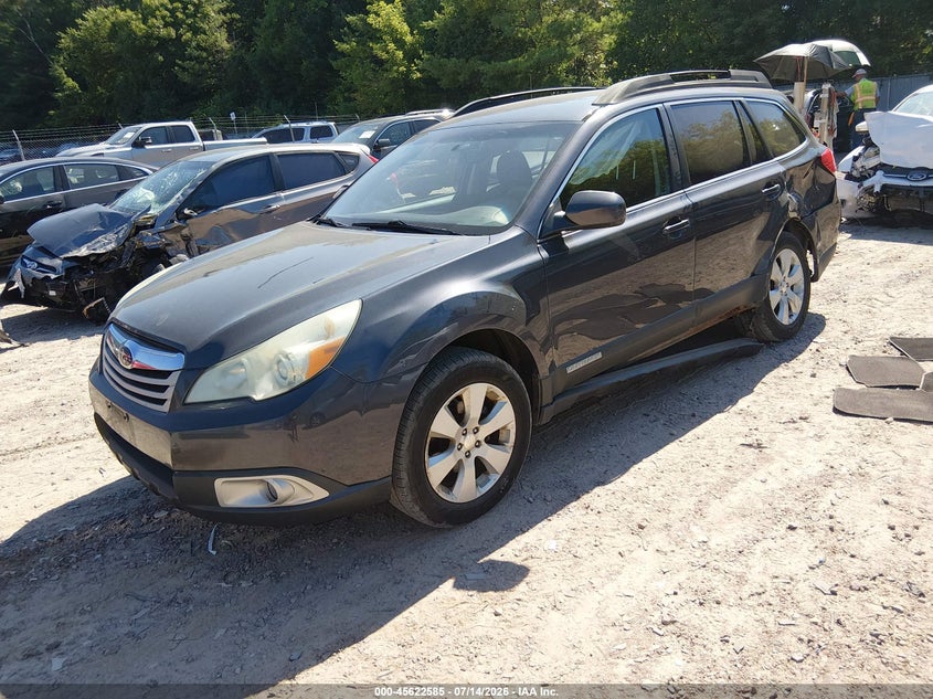 Vin: 4s4brbcc0a3342107, lot: 46121051, subaru outback 2.5i premium 20102