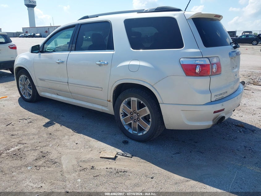 Vin: 1gkkvted6bj279012, lot: 46121073, gmc acadia denali 20113