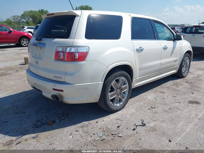 Vin: 1gkkvted6bj279012, lot: 46121073, gmc acadia denali 20114