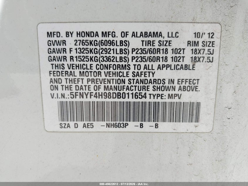 AtlanticExpress - Honda Pilot