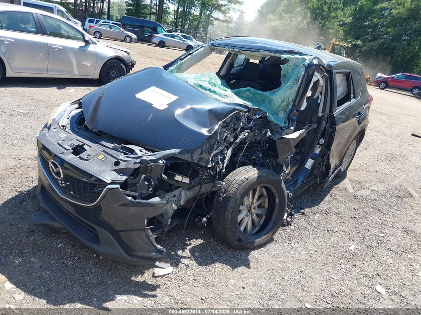 Vin: jm3ke2be7e0354109, lot: 46121080, mazda cx-5 sport 20142