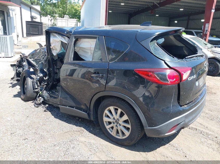 Vin: jm3ke2be7e0354109, lot: 46121080, mazda cx-5 sport 20143