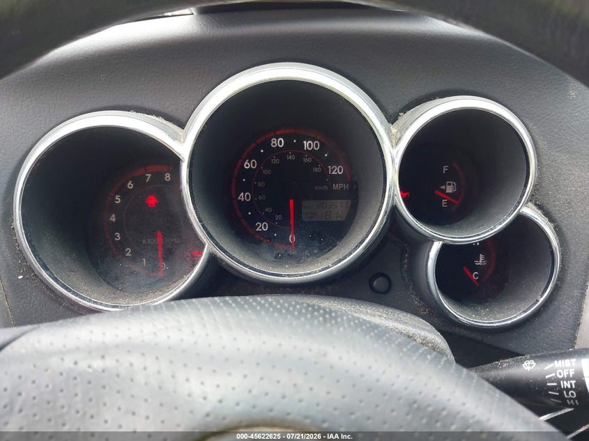 2007 Pontiac Vibe VIN: 5Y2SL65827Z405400 Lot: 45622625