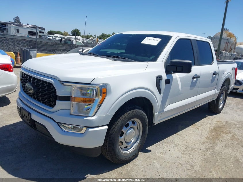 Vin: 1ftew1cp9nfb17762, lot: 46121101, ford f-150 xl 20222