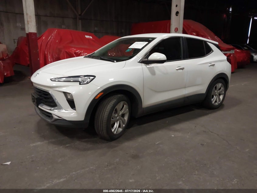 Vin: kl4ambs21rb182614, lot: 46121110, buick encore gx preferred fwd 20242