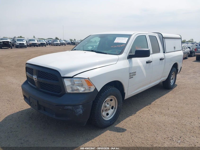 Vin: 1c6rr7fg0ls158848, lot: 46121114, ram 1500 classic tradesman  4x4 6'4 box 20202