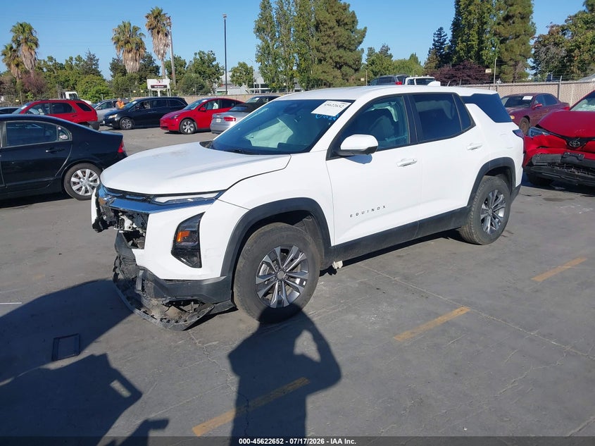 2026 Chevrolet Equinox, Front End, IAAI, VIN 3GNAXPEG1TL244625 — photo 2