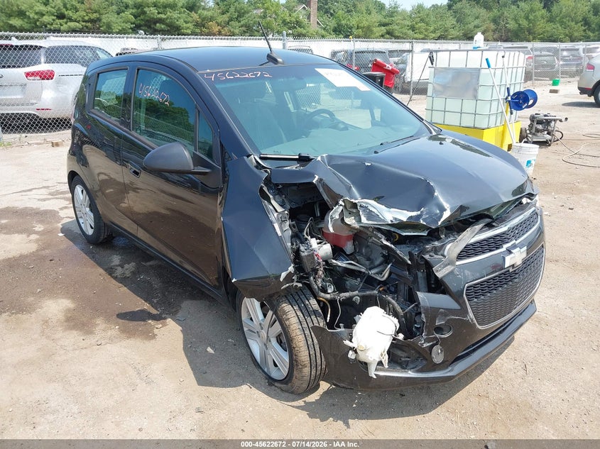 2014 Chevrolet Spark 1Lt Auto VIN: KL8CD6S95EC499070 Lot: 45622672