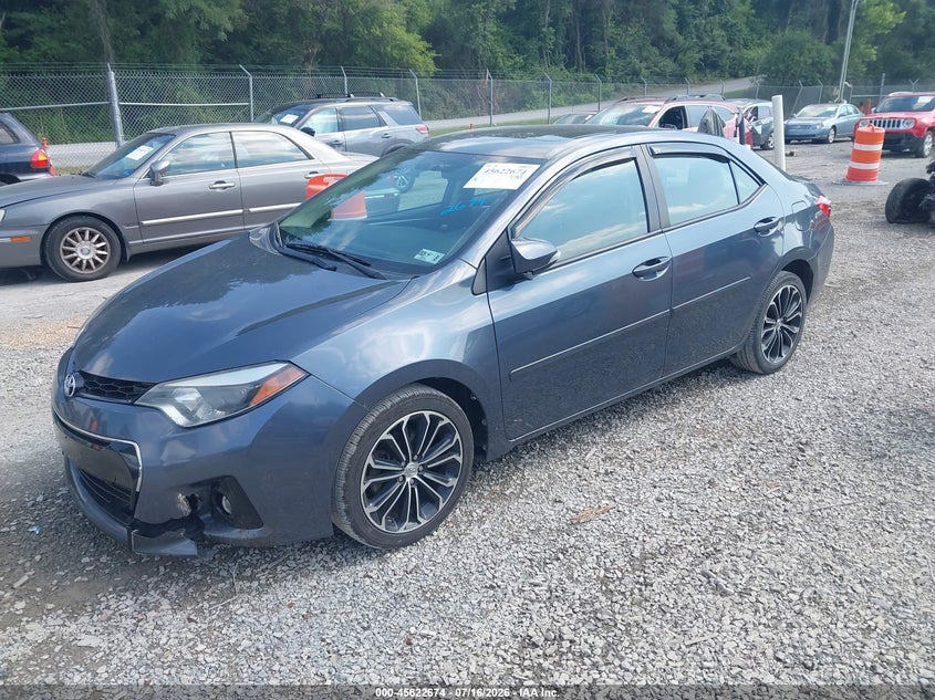 2014 TOYOTA COROLLA auction photo 2