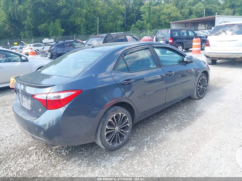 2014 TOYOTA COROLLA auction photo 4