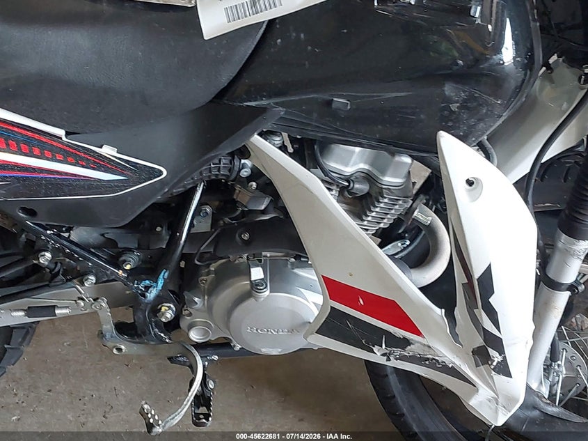 2023 Honda Xr150L E VIN: 3H1KD1315PD000375 Lot: 45622681
