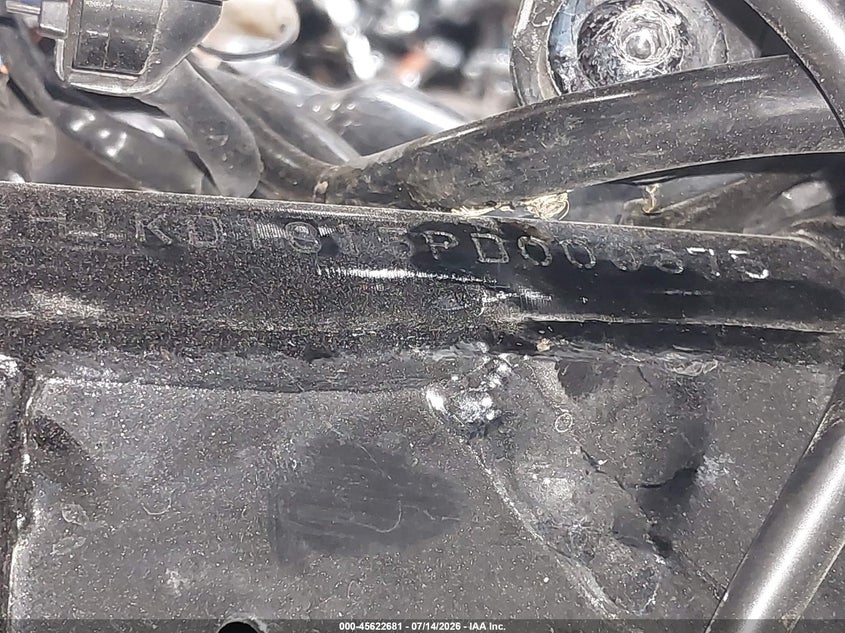 2023 Honda Xr150L E VIN: 3H1KD1315PD000375 Lot: 45622681