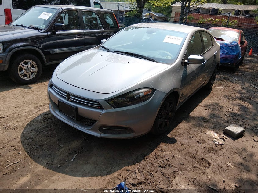 2015 DODGE DART auction photo 2