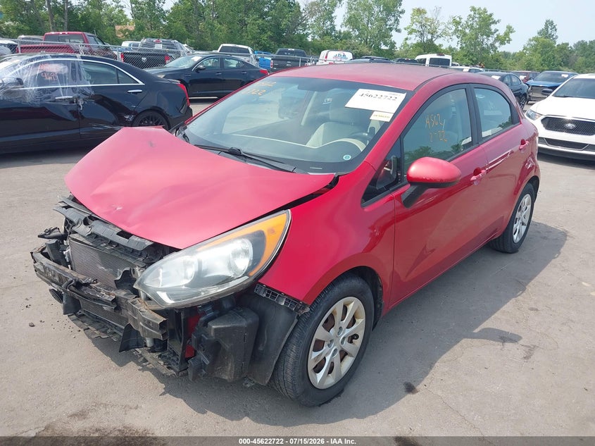 Vin: knadm5a33d6127949, lot: 46121188, kia rio lx 20132