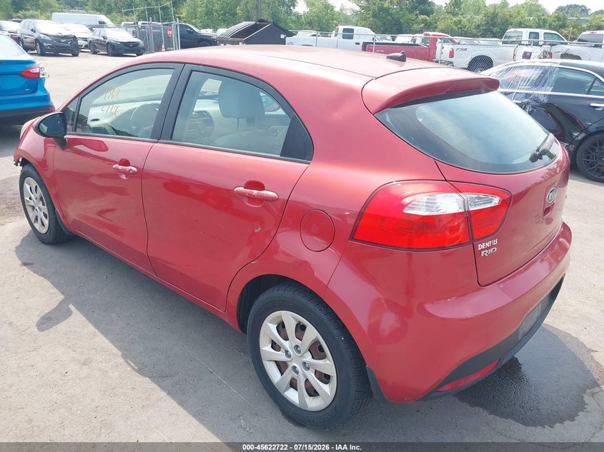 Vin: knadm5a33d6127949, lot: 46121188, kia rio lx 20133