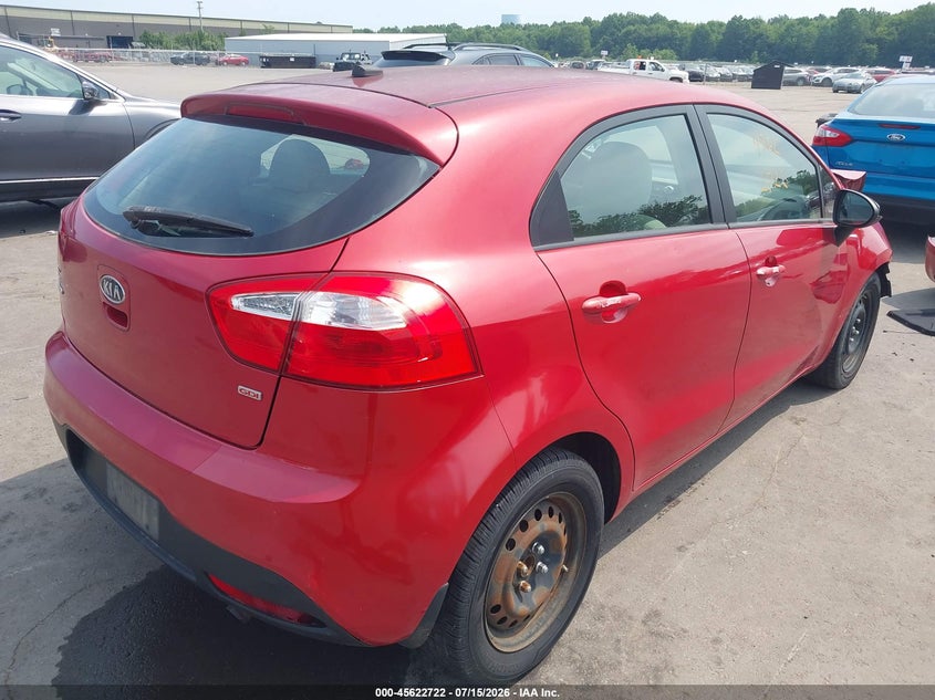 Vin: knadm5a33d6127949, lot: 46121188, kia rio lx 20134